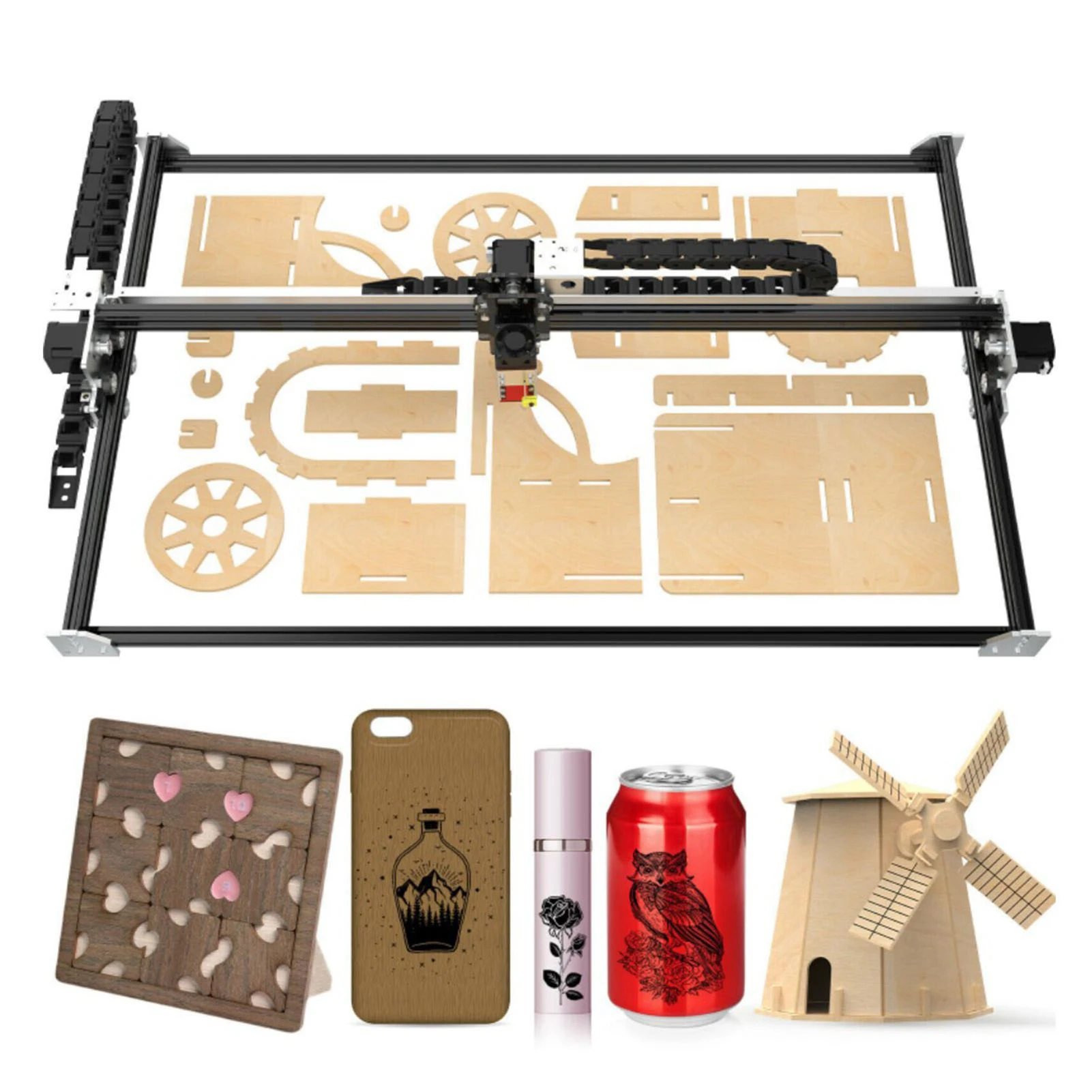 CNC Laser Engraver NEJE 3 Max A40640 Laser Engraver Set 10W Laser Module CNC Engraving Cutting Machine Engraving Cutting Machine
CNC Laser Engraver NEJE 3 Max A40640 Laser Engraver Set 10W Laser Module CNC Engraving Cutting Machine Engraving Cutting Machine