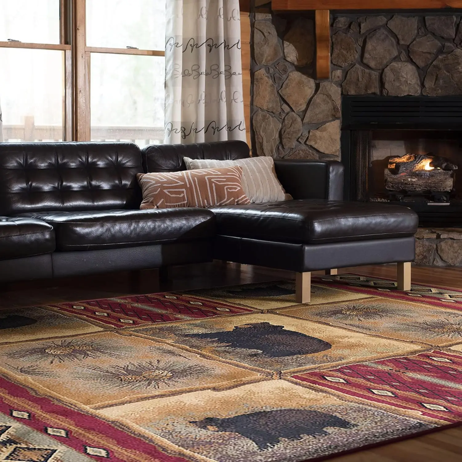 Sierra Bear Red Large 9X12 Area Rugs For Living Room - Bedroom & Dining Room - Cabin, Lodge And Farmhouse Style Rustic Indoor
Sierra Bear Red Large 9X12 Area Rugs For Living Room - Bedroom & Dining Room - Cabin, Lodge And Farmhouse Style Rustic Indoor