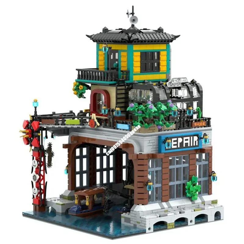 New 3239Pcs Hot Selling Street View Moc Modular City house Model Building Block Diy Creative Ideas Bricks Toy Birthday Gifts
New 3239Pcs Hot Selling Street View Moc Modular City house Model Building Block Diy Creative Ideas Bricks Toy Birthday Gifts
