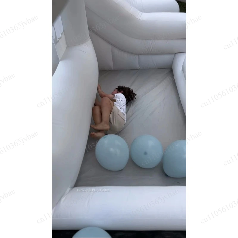 Inflatable Play Combination: Trampoline with Slide and Ocean Ball Pit
Inflatable Play Combination: Trampoline with Slide and Ocean Ball Pit