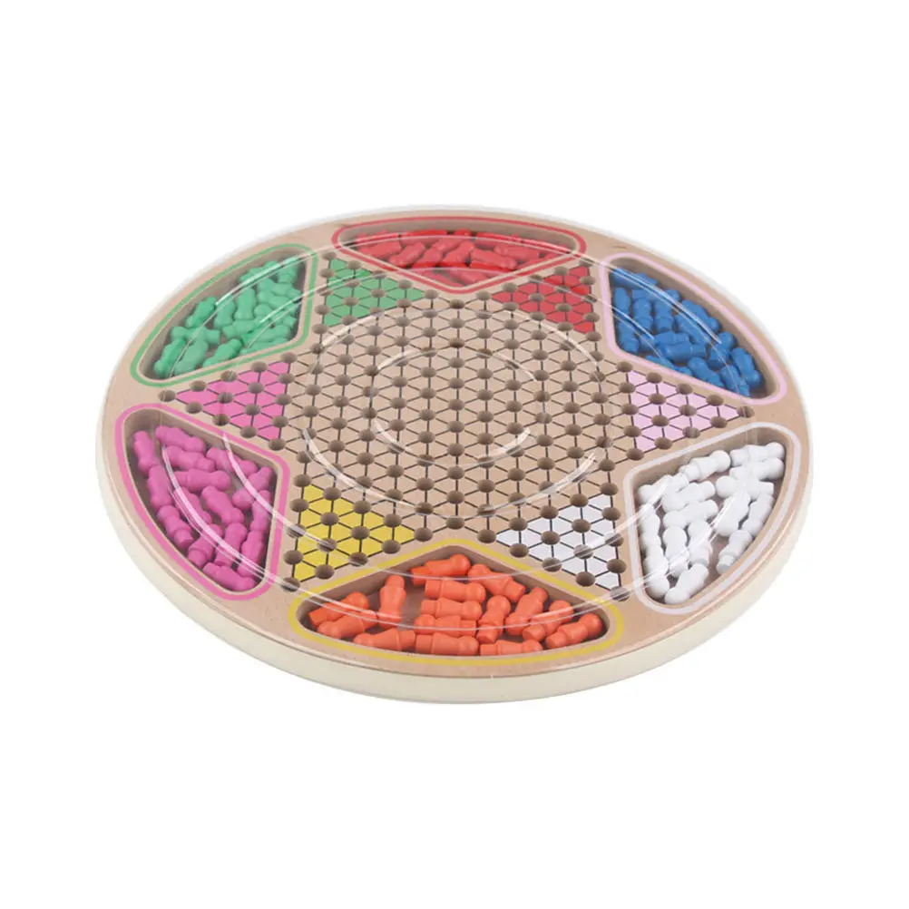 1Set Wooden Chinese Checkers Educational Gobang Game Multi-Function Desktop Board Game Kids Cognitive Learning Gift
1Set Wooden Chinese Checkers Educational Gobang Game Multi-Function Desktop Board Game Kids Cognitive Learning Gift