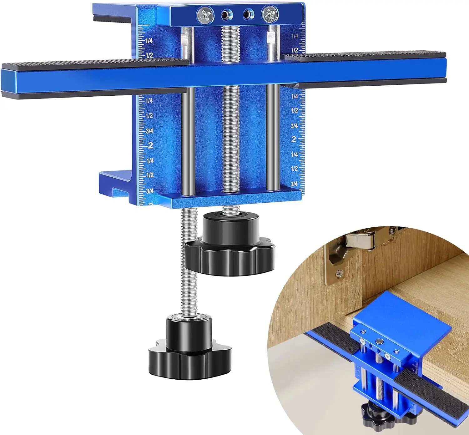 Cabinet Door Jig Quick Leveling Device 2 in 1 Positioning Installation Jig Door Panel Mounting Rebounding Device Drilling Locato
Cabinet Door Jig Quick Leveling Device 2 in 1 Positioning Installation Jig Door Panel Mounting Rebounding Device Drilling Locato