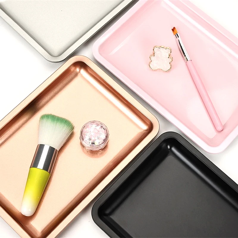 Stainless Steel Nail Tray - Premium Multipurpose Storage Organizer for Nail Art and Cosmetics
Stainless Steel Nail Tray - Premium Multipurpose Storage Organizer for Nail Art and Cosmetics