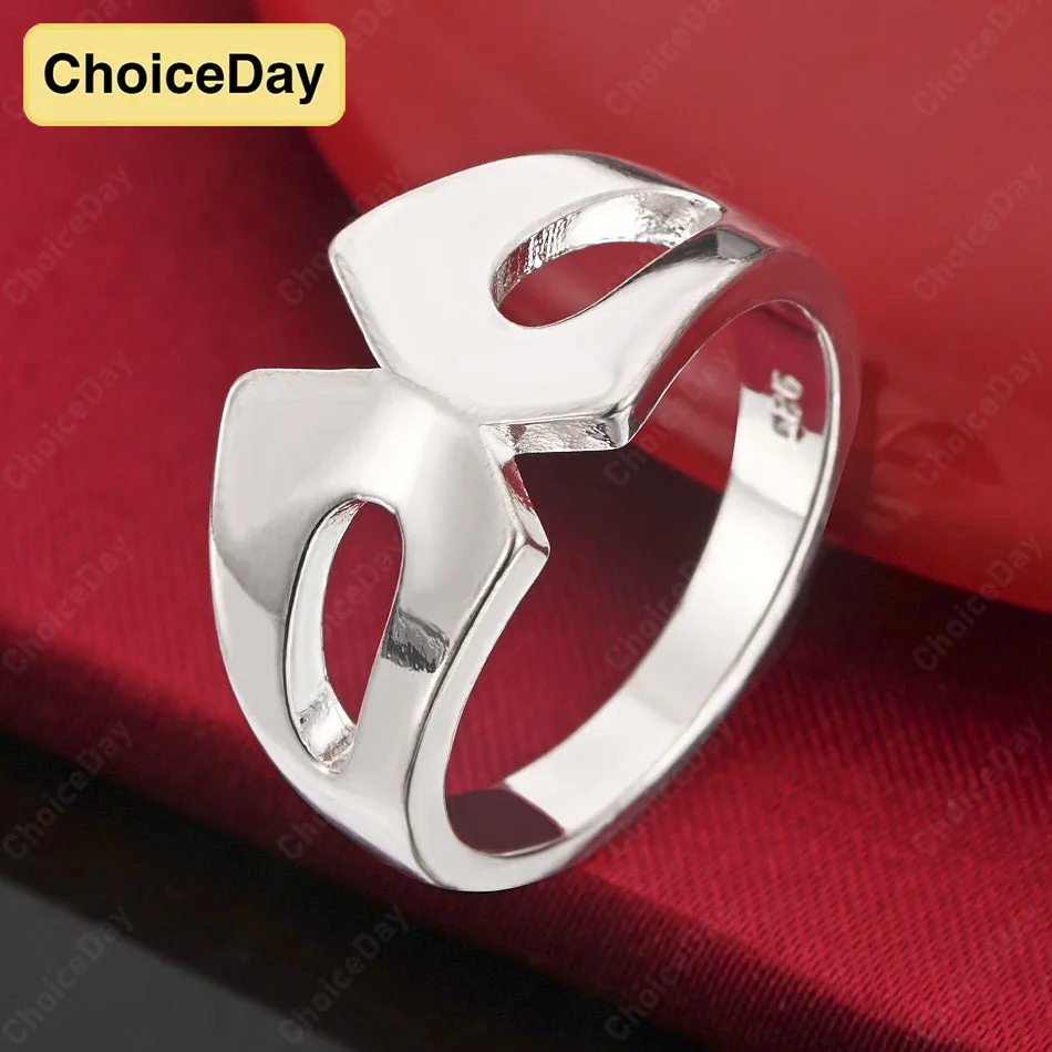 ChoiceDay Elegant 925 Sterling Silver 7-10 Exquisite Hollow Ring Women's Temperament Party Jewelry Accessories
ChoiceDay Elegant 925 Sterling Silver 7-10 Exquisite Hollow Ring Women's Temperament Party Jewelry Accessories
