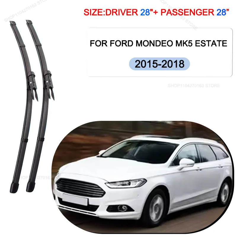 Car Wiper Blades For Ford Mondeo MK5 Estate 2015-2018 Windshield Windscreen Front Window Blades 28"+28R" Car Accessories
Car Wiper Blades For Ford Mondeo MK5 Estate 2015-2018 Windshield Windscreen Front Window Blades 28"+28R" Car Accessories