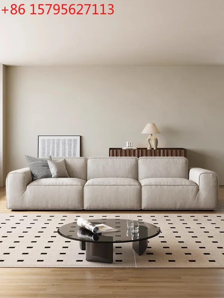 Современный простой диван в кремовом стиле для небольшой квартиры, из хлопка и льна, прямой ряд
Современный простой диван в кремовом стиле для небольшой квартиры, из хлопка и льна, прямой ряд