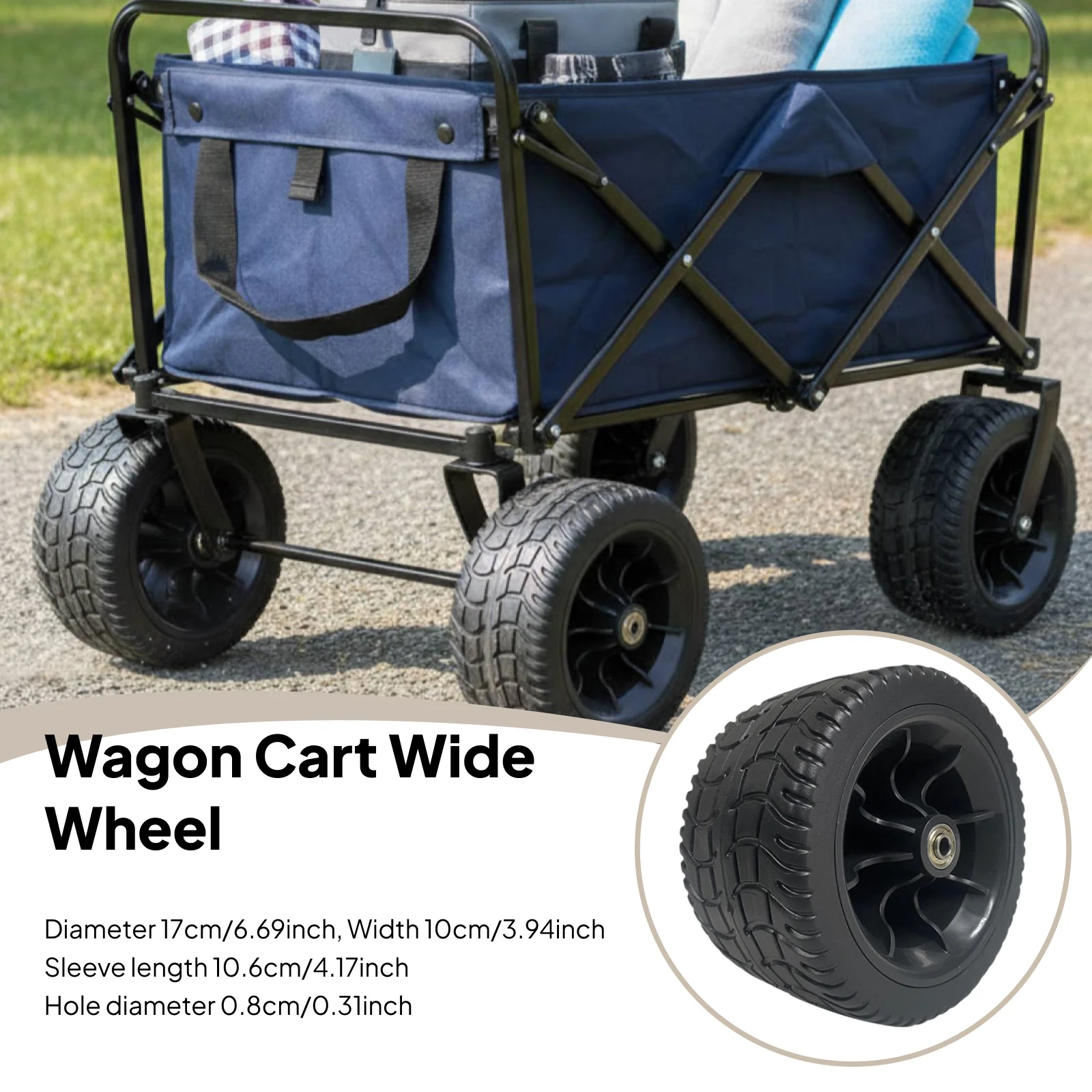 Wagon Cart Wheel Easy to Install High Performance Attachment Replacement Diameter 6.7inch for Industrial Heavy Duty Sack Truck
Wagon Cart Wheel Easy to Install High Performance Attachment Replacement Diameter 6.7inch for Industrial Heavy Duty Sack Truck