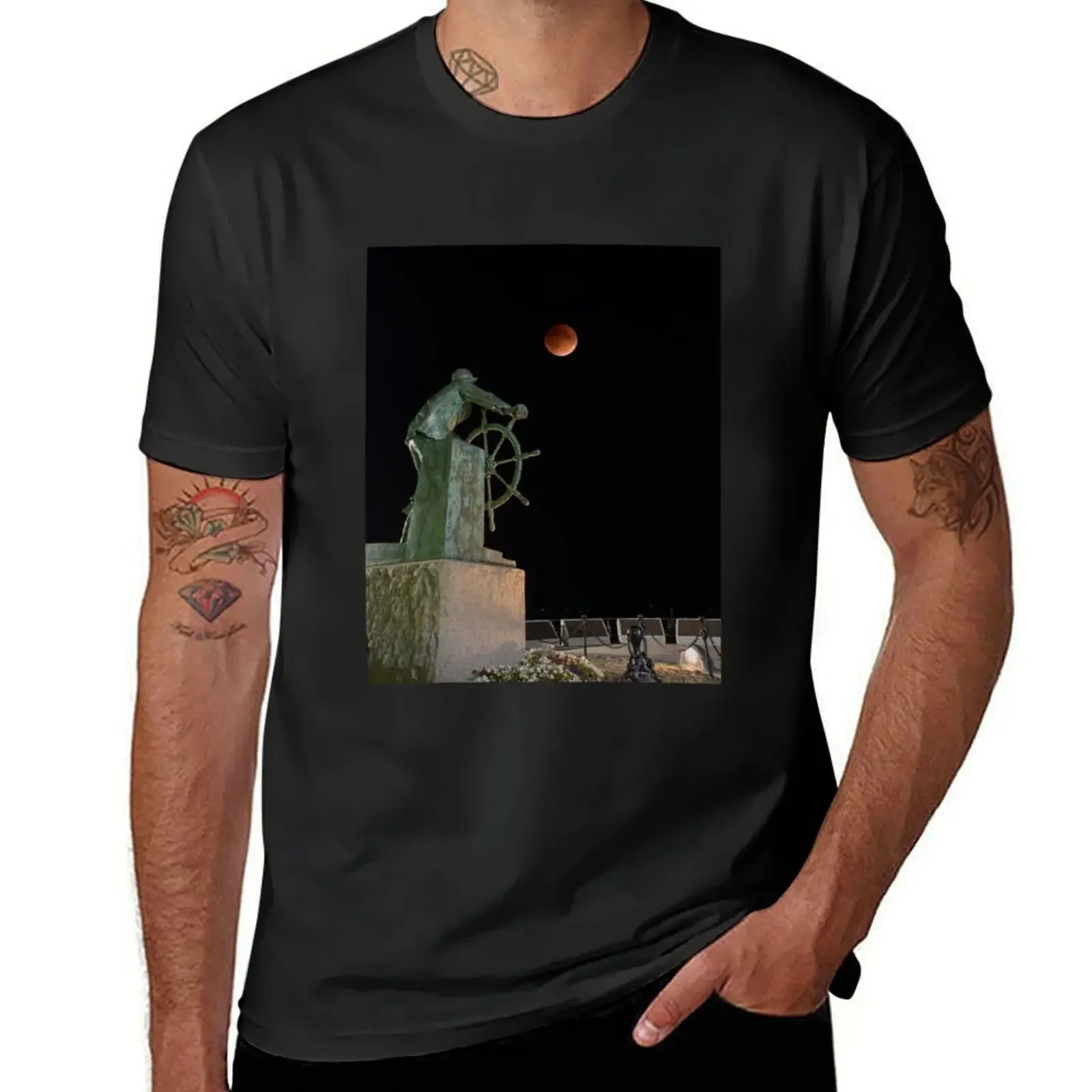 Lunar Eclipse at the Fisherman's Memorial T-Shirt designer shirts sublime fruit of the loom mens t shirts
Lunar Eclipse at the Fisherman's Memorial T-Shirt designer shirts sublime fruit of the loom mens t shirts