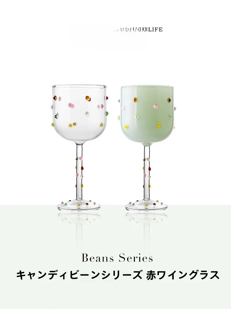 Tlife Creative Wine Glasses Women's White Wine Highball Crystal Glass Red Wine Cup with Beans Design Nordic Sle
Tlife Creative Wine Glasses Women's White Wine Highball Crystal Glass Red Wine Cup with Beans Design Nordic Sle