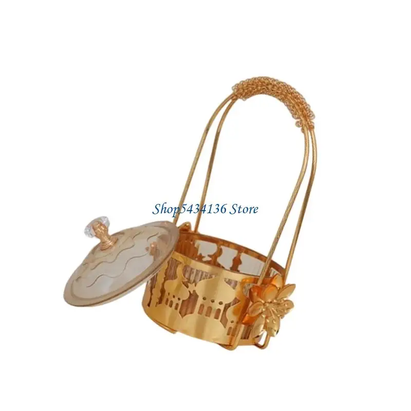 H7ED Elegant Metal Snacks Holder for Home Decoration Elegant Storage Container
H7ED Elegant Metal Snacks Holder for Home Decoration Elegant Storage Container