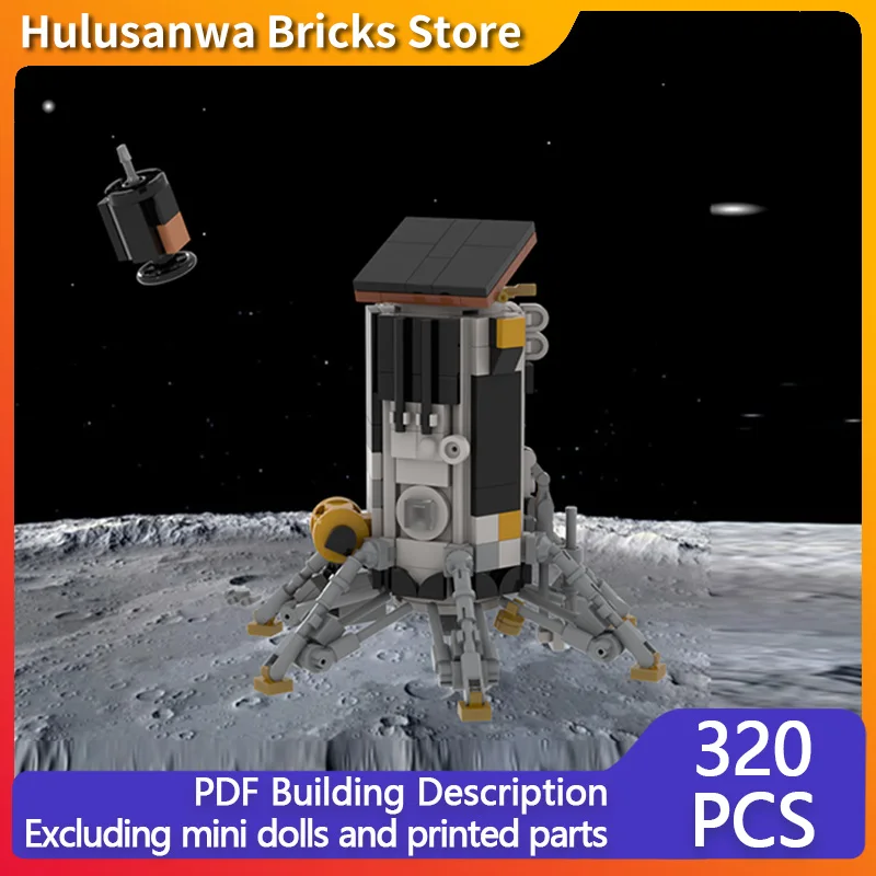 IM-2 Space Lunar Lander Model MOC Building Bricks War Equipment Modular Technology Gifts Holiday Assemble Children Toys Suit
IM-2 Space Lunar Lander Model MOC Building Bricks War Equipment Modular Technology Gifts Holiday Assemble Children Toys Suit