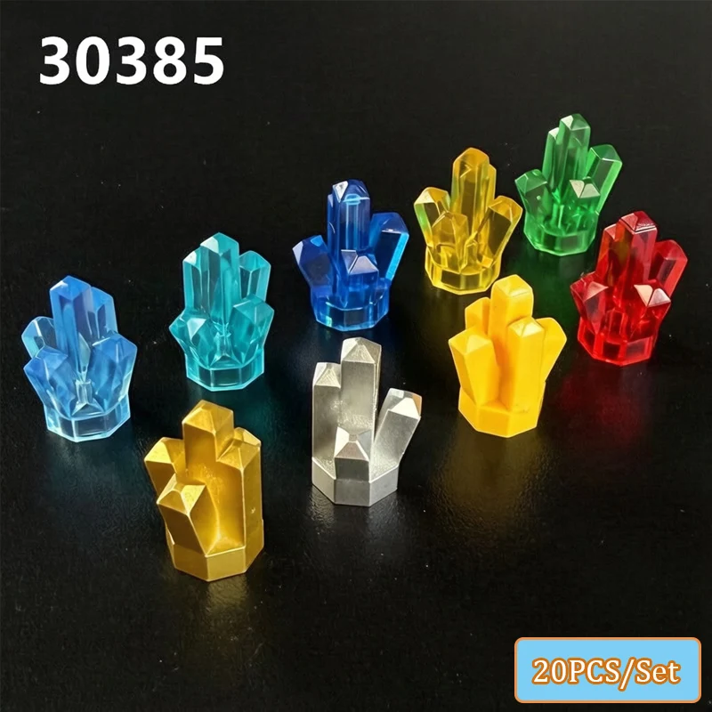 20PCS/Set Simulation Clear Crystal Stones Building Blocks Parts 30385 Assembly Particles MOC Small Bricks DIY Toys Accessories
20PCS/Set Simulation Clear Crystal Stones Building Blocks Parts 30385 Assembly Particles MOC Small Bricks DIY Toys Accessories