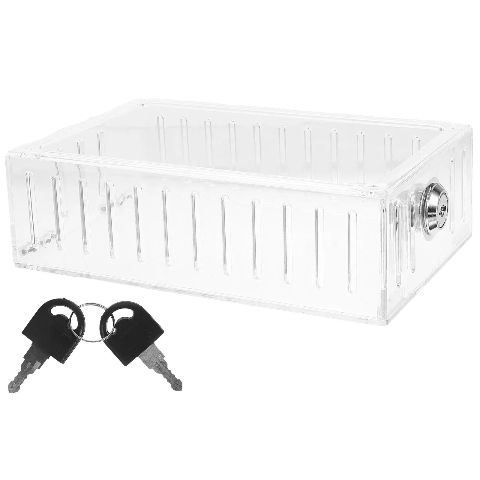 1Set Thermostat Lock Box Lockable Transparent Plastic Metal Cover Wall Protective Guard for Thermostat Lock Box
1Set Thermostat Lock Box Lockable Transparent Plastic Metal Cover Wall Protective Guard for Thermostat Lock Box