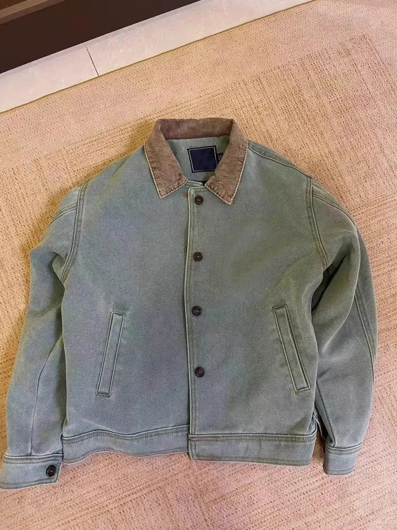 Tianyu Men's Vintage Waed Denim Jaet Collared Contrast Color Workwear Coat Long Sve Regular Fit Artistic Sle Casual ...
Tianyu Men's Vintage Waed Denim Jaet Collared Contrast Color Workwear Coat Long Sve Regular Fit Artistic Sle Casual ...