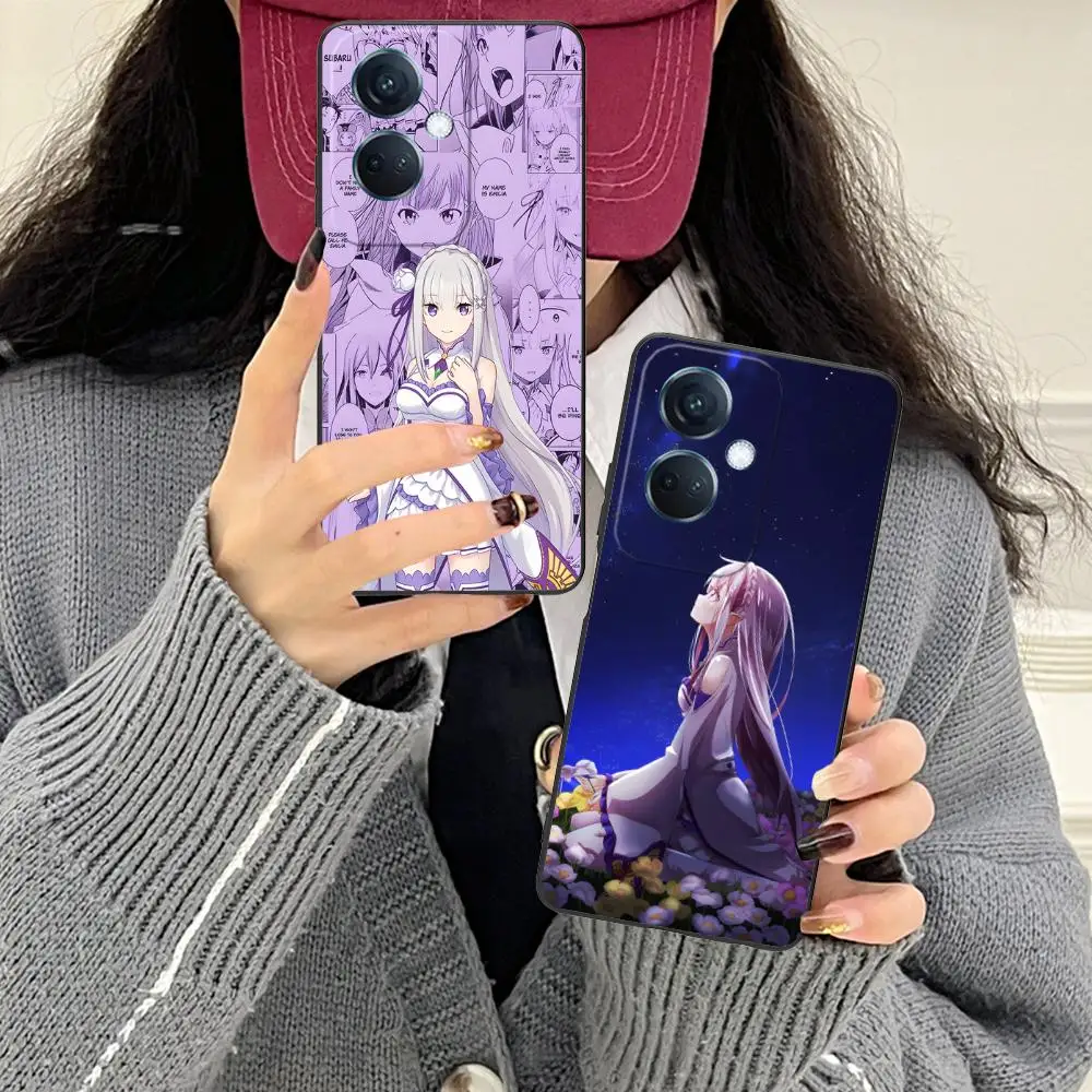ReZero Emilia Waifu Matte TPU Mobile Phone Case for OPPO Find X9 X8 X7 X6 X5 X3 X2 Plus s Pro Ultra Lite Colorful Printing Cover
ReZero Emilia Waifu Matte TPU Mobile Phone Case for OPPO Find X9 X8 X7 X6 X5 X3 X2 Plus s Pro Ultra Lite Colorful Printing Cover