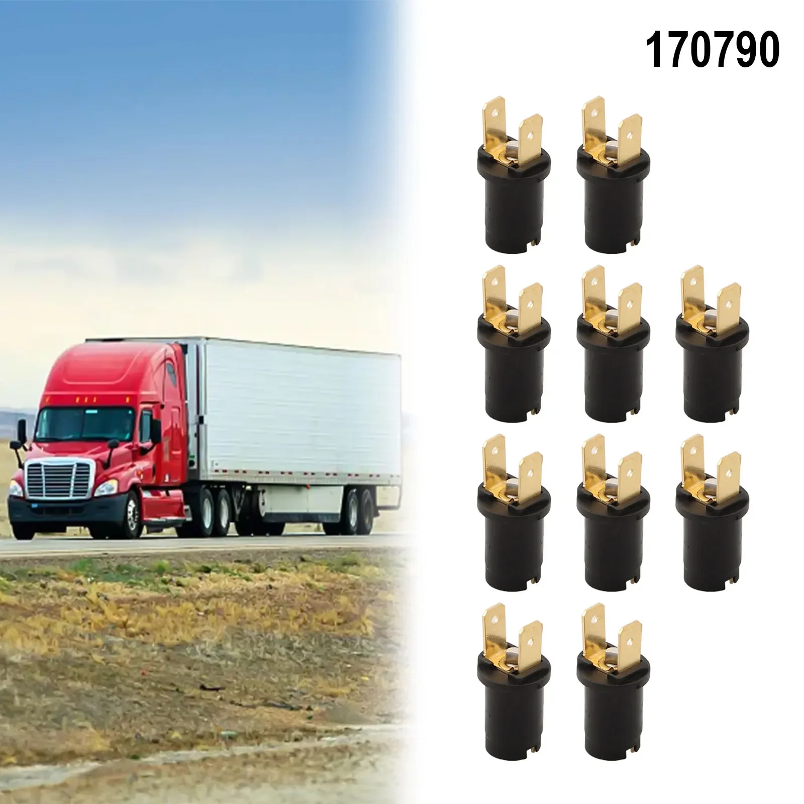 10pcs Car Side Light Bulb Holder 85785043 Side Marker Lights Truck Dashboard Lamp Holder For 6v/12v/24v Ba9S 989/233 Bulb
10pcs Car Side Light Bulb Holder 85785043 Side Marker Lights Truck Dashboard Lamp Holder For 6v/12v/24v Ba9S 989/233 Bulb