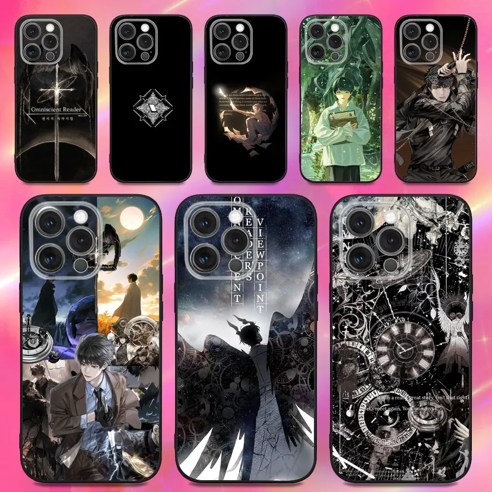 Omniscient Reader Viewpoint Phone Case For iPhone 16,15,14,13,12,11,Pro,Max,Plus,X,XS,XR,SE,8,7,Mini,Soft Silicone Black Case
Omniscient Reader Viewpoint Phone Case For iPhone 16,15,14,13,12,11,Pro,Max,Plus,X,XS,XR,SE,8,7,Mini,Soft Silicone Black Case