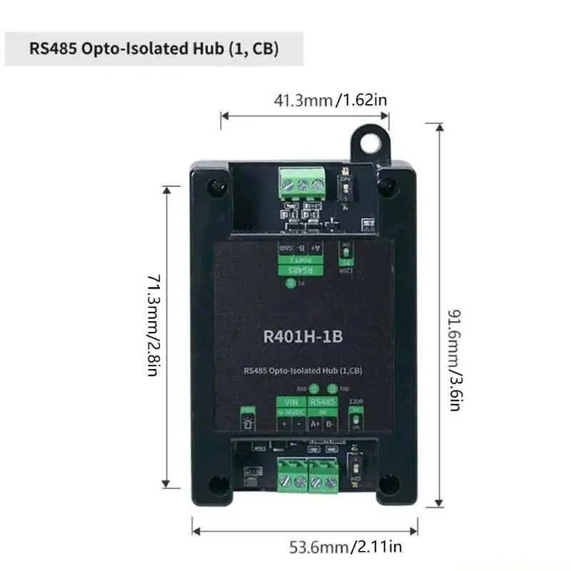 Secure RS485 Hub for Signal Protections Featuring Opt Coupler Isolation
Secure RS485 Hub for Signal Protections Featuring Opt Coupler Isolation