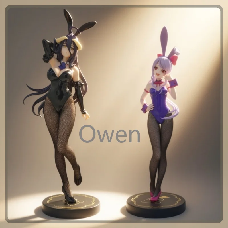 Genuine Albedo & Shalltear BiCute Bunnies Loose Figure Overlord Anime PVC Bunny Girl Prize Statue Furyu Gift No Box Original Toy
Genuine Albedo & Shalltear BiCute Bunnies Loose Figure Overlord Anime PVC Bunny Girl Prize Statue Furyu Gift No Box Original Toy