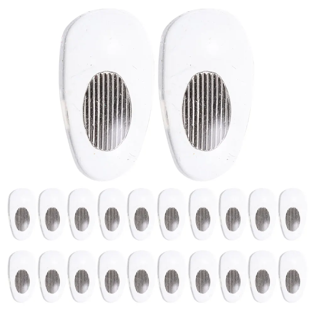 15 Pairs Glasses Nose Pad Silicone Copper Core Durable Comfortable Eyeglass Retainer Frame Supply Non Deform Long Lasting
15 Pairs Glasses Nose Pad Silicone Copper Core Durable Comfortable Eyeglass Retainer Frame Supply Non Deform Long Lasting