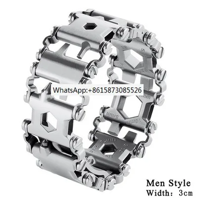 Leatherman Multi Tool Bracelet Men's Wild Outdoor Equipment Survival Bracelet Strap Accessories
Leatherman Multi Tool Bracelet Men's Wild Outdoor Equipment Survival Bracelet Strap Accessories