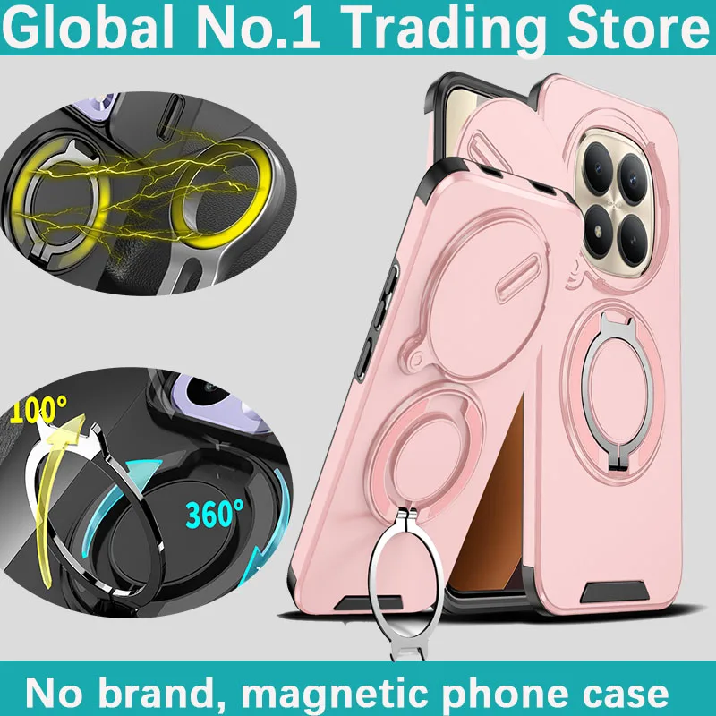 For Redmi Note 15 Pro 4G/5G/Note 15 Pro+ Pro Plus Lens sliding cover Magnetic ring holder phone case plastic protective cover
For Redmi Note 15 Pro 4G/5G/Note 15 Pro+ Pro Plus Lens sliding cover Magnetic ring holder phone case plastic protective cover