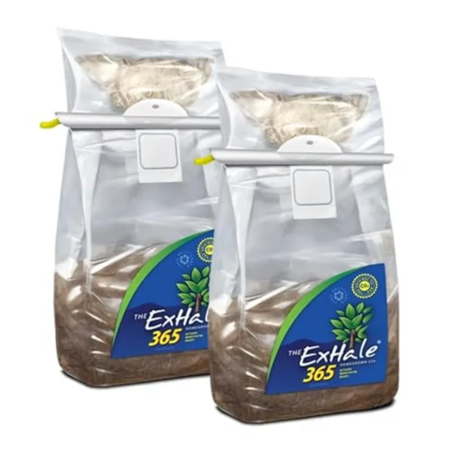 Grow Rooms Tents: Self-Activated CO2 Bags, Homegrown CO2 365, 4lbs 2 Pack,Brown, Eco-Friendly Slow-Release
Grow Rooms Tents: Self-Activated CO2 Bags, Homegrown CO2 365, 4lbs 2 Pack,Brown, Eco-Friendly Slow-Release