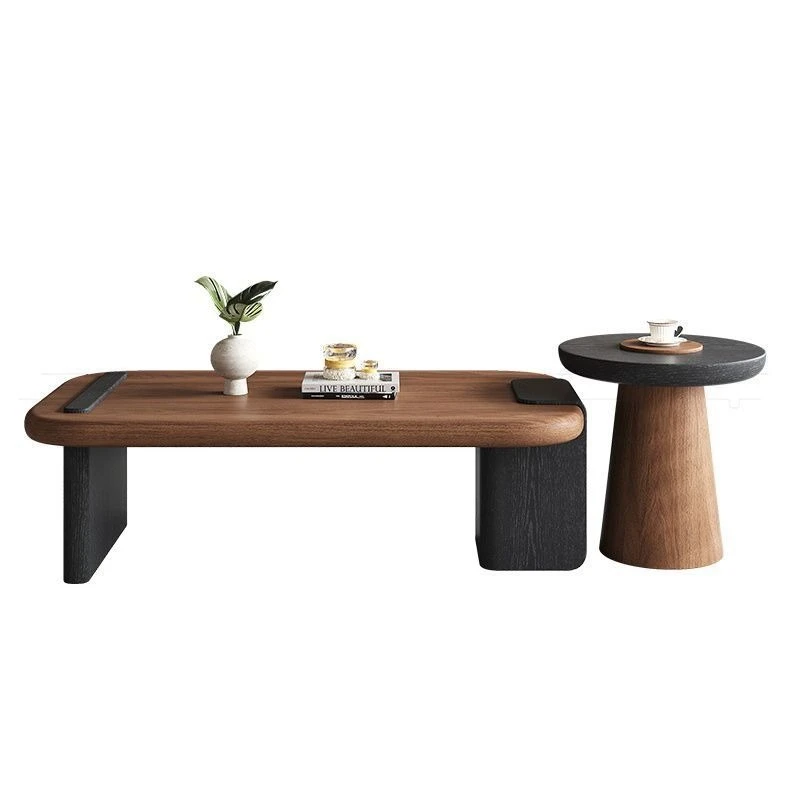 Medieval coffee table, living room home high and low combination side table
Medieval coffee table, living room home high and low combination side table