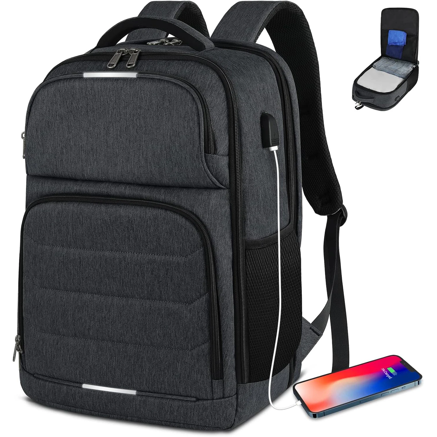 SDYSM Anti Theft Travel Backpack Outdoor Sport Waterproof Backpack TSA Friendly Laptop Backpack 17.3 Inch Work Business Bag
SDYSM Anti Theft Travel Backpack Outdoor Sport Waterproof Backpack TSA Friendly Laptop Backpack 17.3 Inch Work Business Bag
