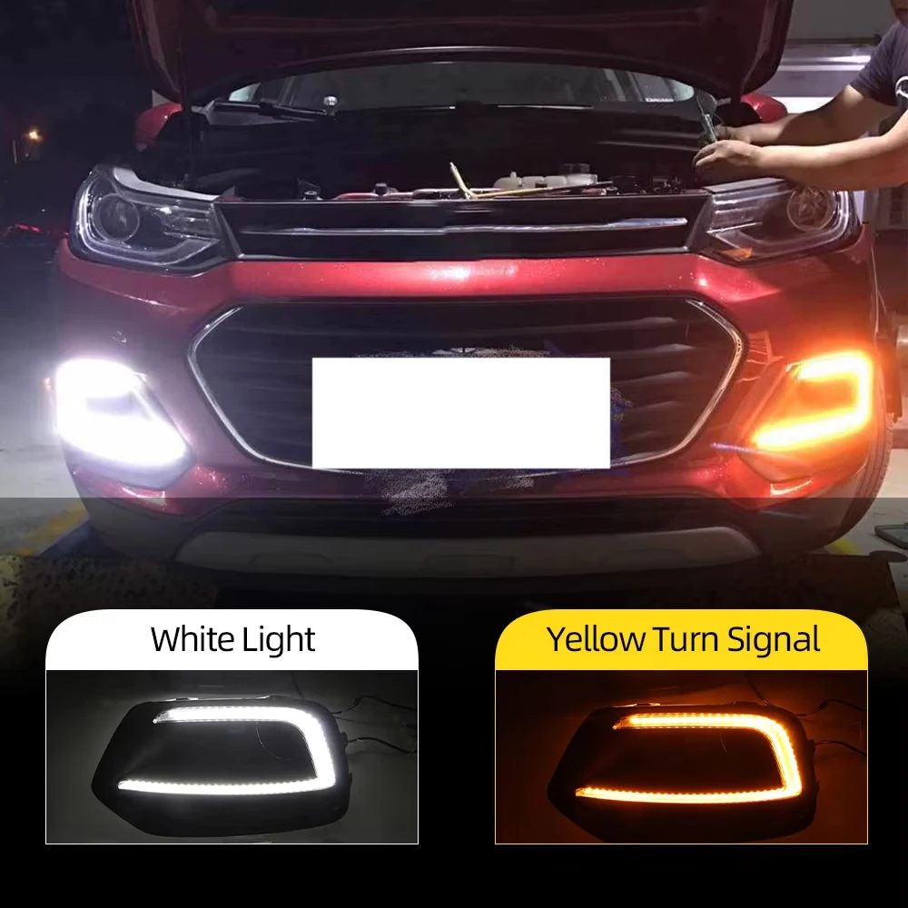 CSCSNL для Chevrolet Trax 2017 2018 2019, желтое реле указателя поворота, автомобильная лампа DRL, светодиодные дневные ходовые огни, противотуманные фары
CSCSNL для Chevrolet Trax 2017 2018 2019, желтое реле указателя поворота, автомобильная лампа DRL, светодиодные дневные ходовые огни, противотуманные фары