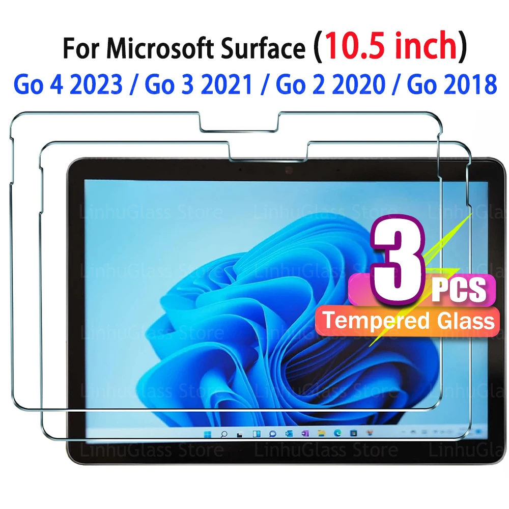 10.5-inch Tempered Glass For Microsoft Surface Go 4 2023 / Go 3 2021 / Go 2 2020 Go 2018 Screen Protector Protective Film 10.5"
10.5-inch Tempered Glass For Microsoft Surface Go 4 2023 / Go 3 2021 / Go 2 2020 Go 2018 Screen Protector Protective Film 10.5"