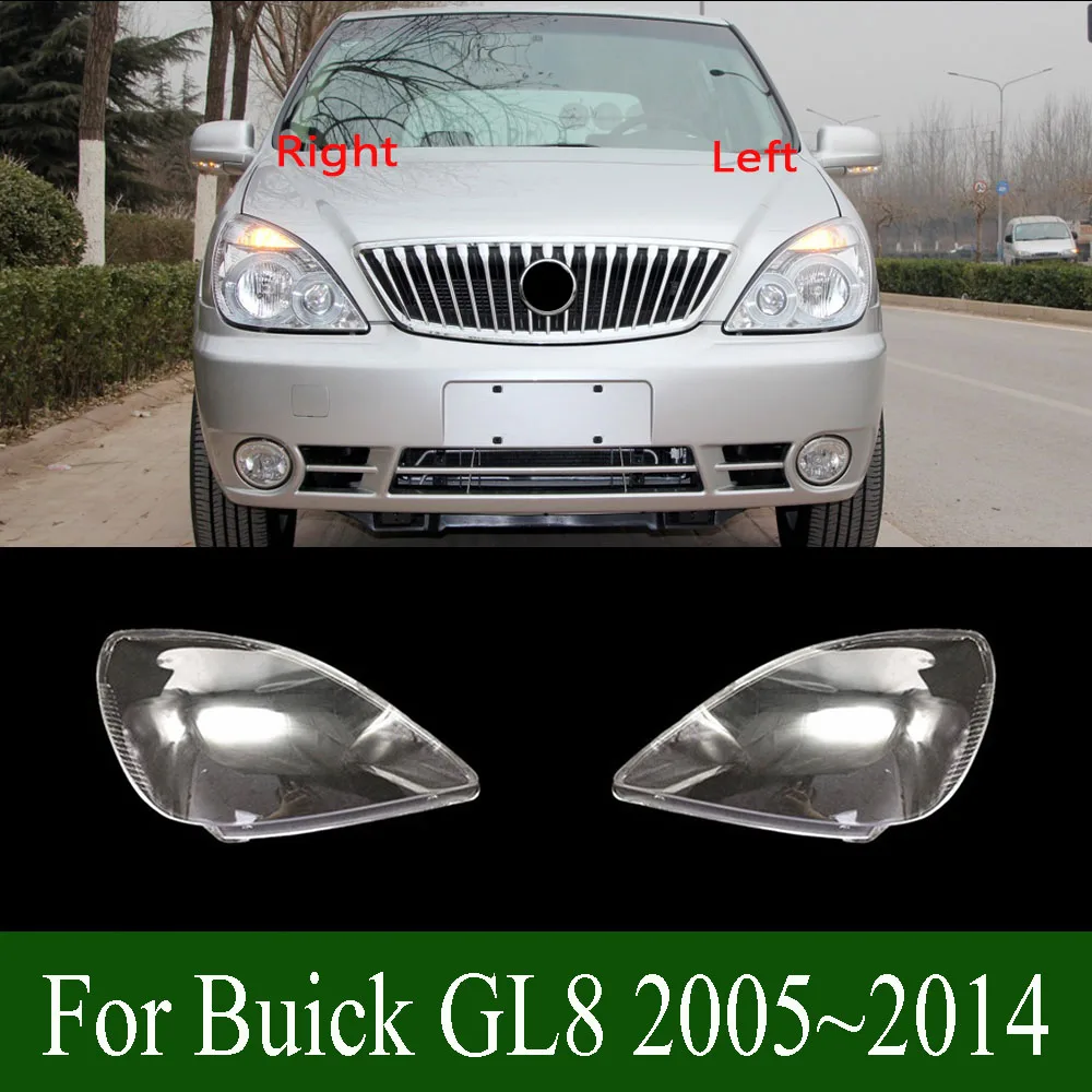 For Buick GL8 2005~2014 Front Headlight Cover Shell Headlamps Lampshade Lens Glass Replace Original Lampshade Plexiglass
For Buick GL8 2005~2014 Front Headlight Cover Shell Headlamps Lampshade Lens Glass Replace Original Lampshade Plexiglass