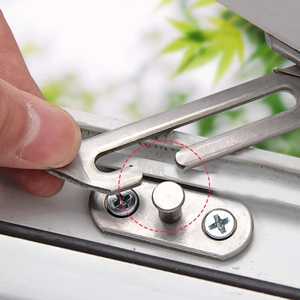 4pcs Window Safety Latch Stainless Steel Child Locks with Enhanced Friction Easy Installation Wide Applicability Sash Window
4pcs Window Safety Latch Stainless Steel Child Locks with Enhanced Friction Easy Installation Wide Applicability Sash Window