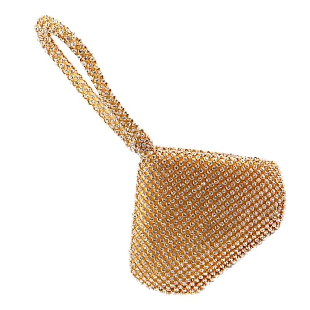 Luxury Evening Clutch Rhinestone Decor Handbag Smooth Wiring Quality Banquet Dinner Party Bag Small Size
Luxury Evening Clutch Rhinestone Decor Handbag Smooth Wiring Quality Banquet Dinner Party Bag Small Size