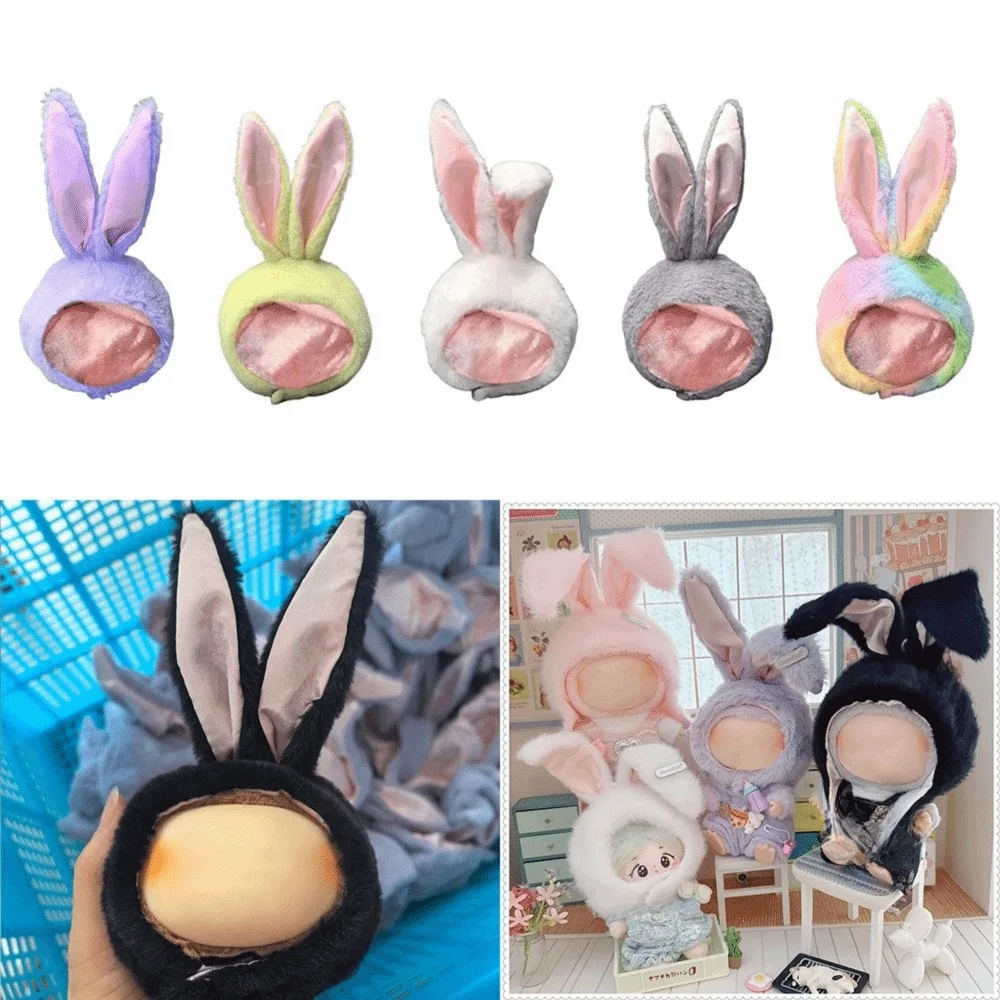 For 17cm Doll Rabbit Ear Cap Cartoon Rabbit Ear Change Dressing Game Doll Long Ear Hat Replacement Playing House
For 17cm Doll Rabbit Ear Cap Cartoon Rabbit Ear Change Dressing Game Doll Long Ear Hat Replacement Playing House