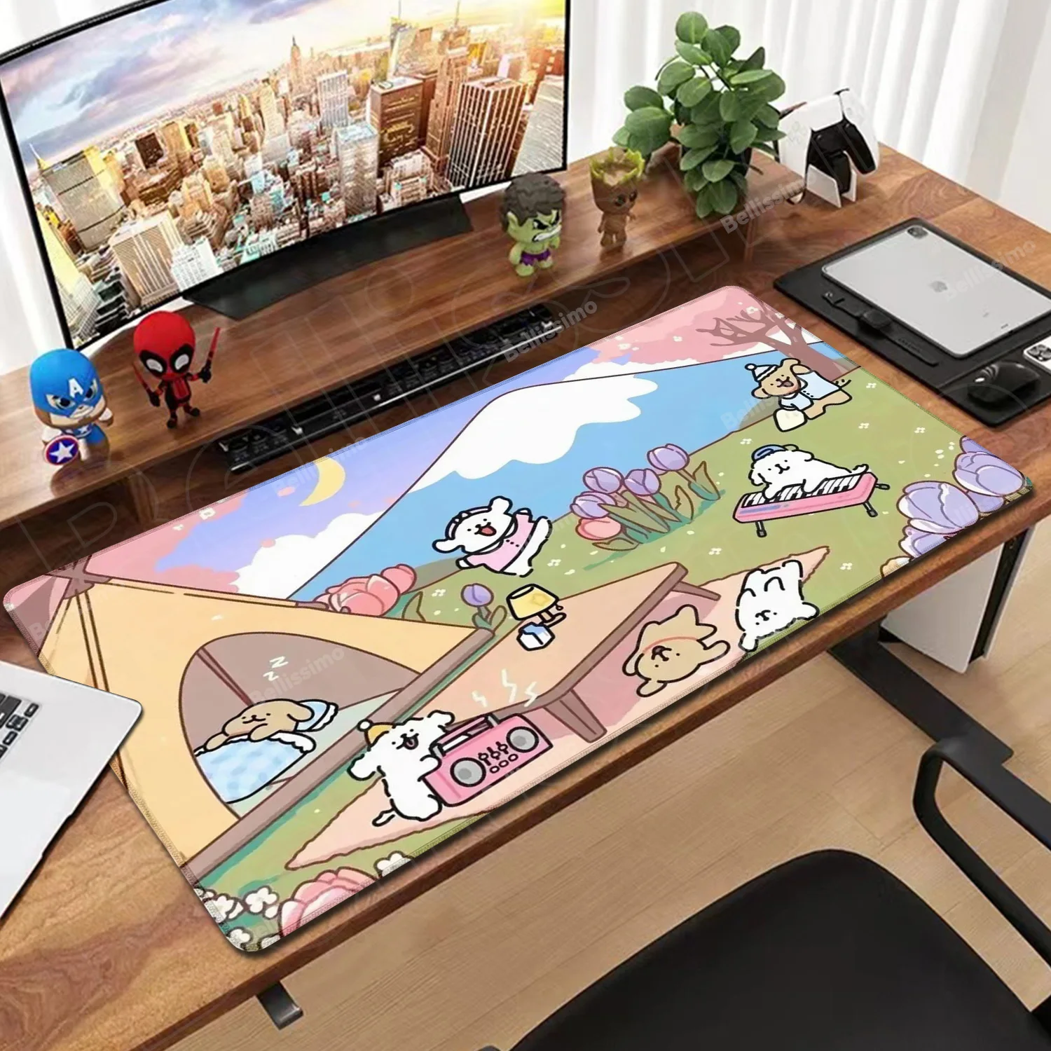 Anime PC Accessories Mouse Pad Cute Cartoon Line Dog Gaming Non-Slip Rubber Desk Mat Large Size for Computer Laptop Office Gift
Anime PC Accessories Mouse Pad Cute Cartoon Line Dog Gaming Non-Slip Rubber Desk Mat Large Size for Computer Laptop Office Gift