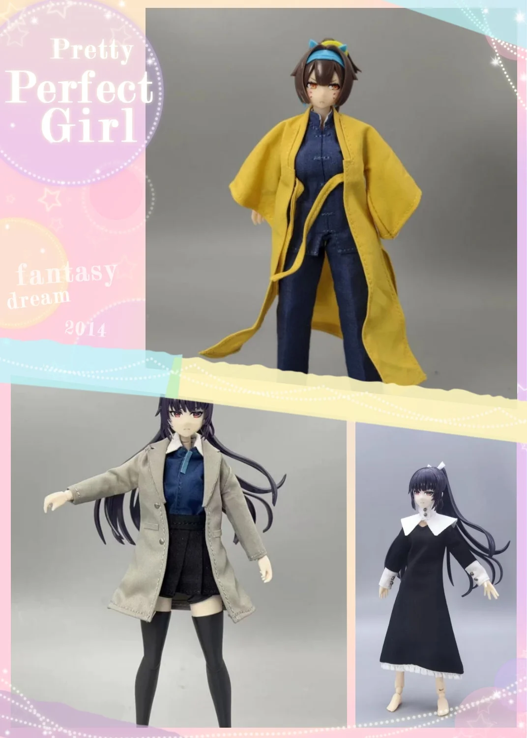 【Clothing Only】Handmade 1/12 Classic Chinese Martial Arts Taoist Robe Jacket Pants Set Nun Dress For 6inchs Action Figure Body
【Clothing Only】Handmade 1/12 Classic Chinese Martial Arts Taoist Robe Jacket Pants Set Nun Dress For 6inchs Action Figure Body