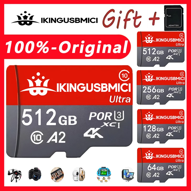 Versatile SD Cards Micro TF SD Card Memory Card TF Cards 128GB 64GB 32GB 512GB UHS-I Shockproof A1 for PC Mac Smartphone PC
Versatile SD Cards Micro TF SD Card Memory Card TF Cards 128GB 64GB 32GB 512GB UHS-I Shockproof A1 for PC Mac Smartphone PC