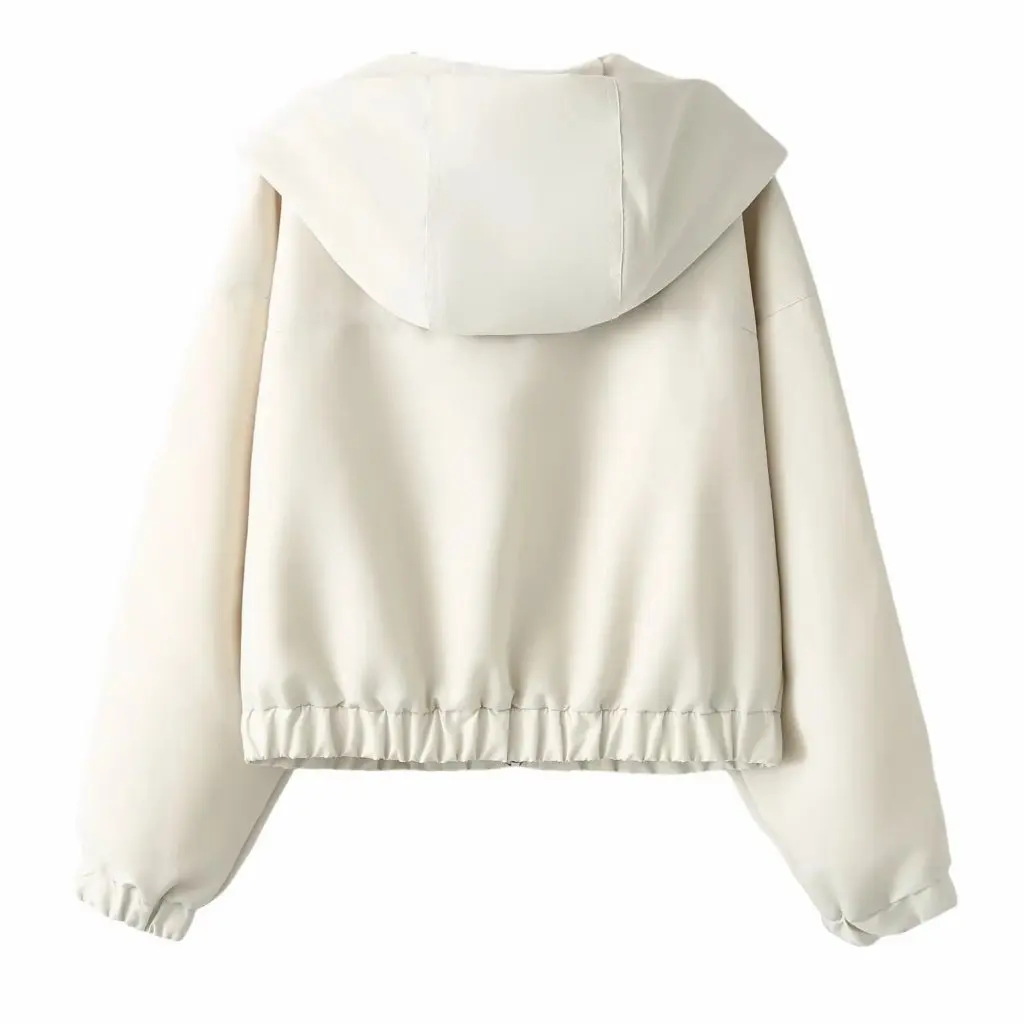 American Retro Street Loose Women's Hooded Jacket Long-Sleeved Slimming Look Zipper Top Versatile Short New Style
American Retro Street Loose Women's Hooded Jacket Long-Sleeved Slimming Look Zipper Top Versatile Short New Style