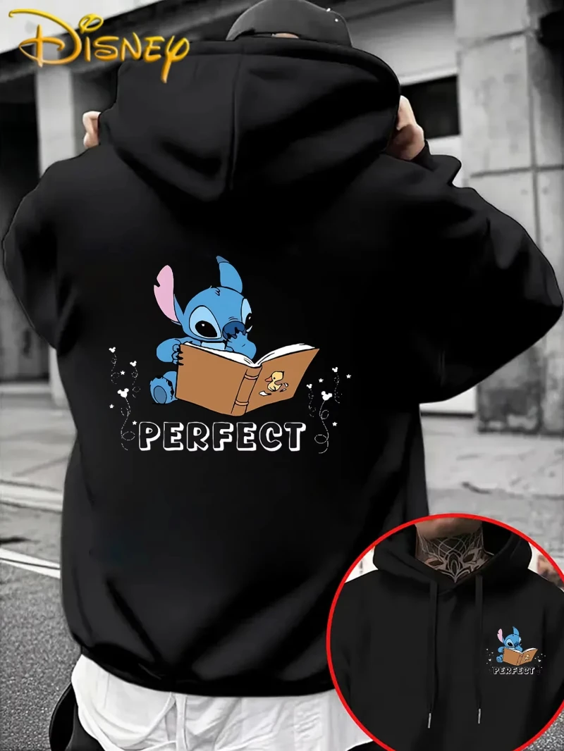Disney Stitch Pattern Men's Hoodie Autumn Winter Casual Unisex Pullover Sweatshirt Tracksuit Clothing Hoody Streetwear Oversized
Disney Stitch Pattern Men's Hoodie Autumn Winter Casual Unisex Pullover Sweatshirt Tracksuit Clothing Hoody Streetwear Oversized