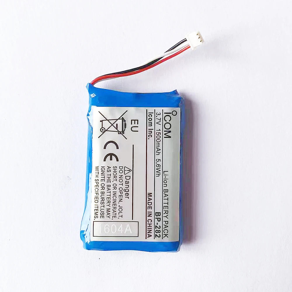 BP-282 Li-ion Battery Pack 3.7V 1500mAh Walkie Talkie Battery For ICOM M25 IC-M25 Two Way Radios ICM25 Extra Replacement Battery
BP-282 Li-ion Battery Pack 3.7V 1500mAh Walkie Talkie Battery For ICOM M25 IC-M25 Two Way Radios ICM25 Extra Replacement Battery