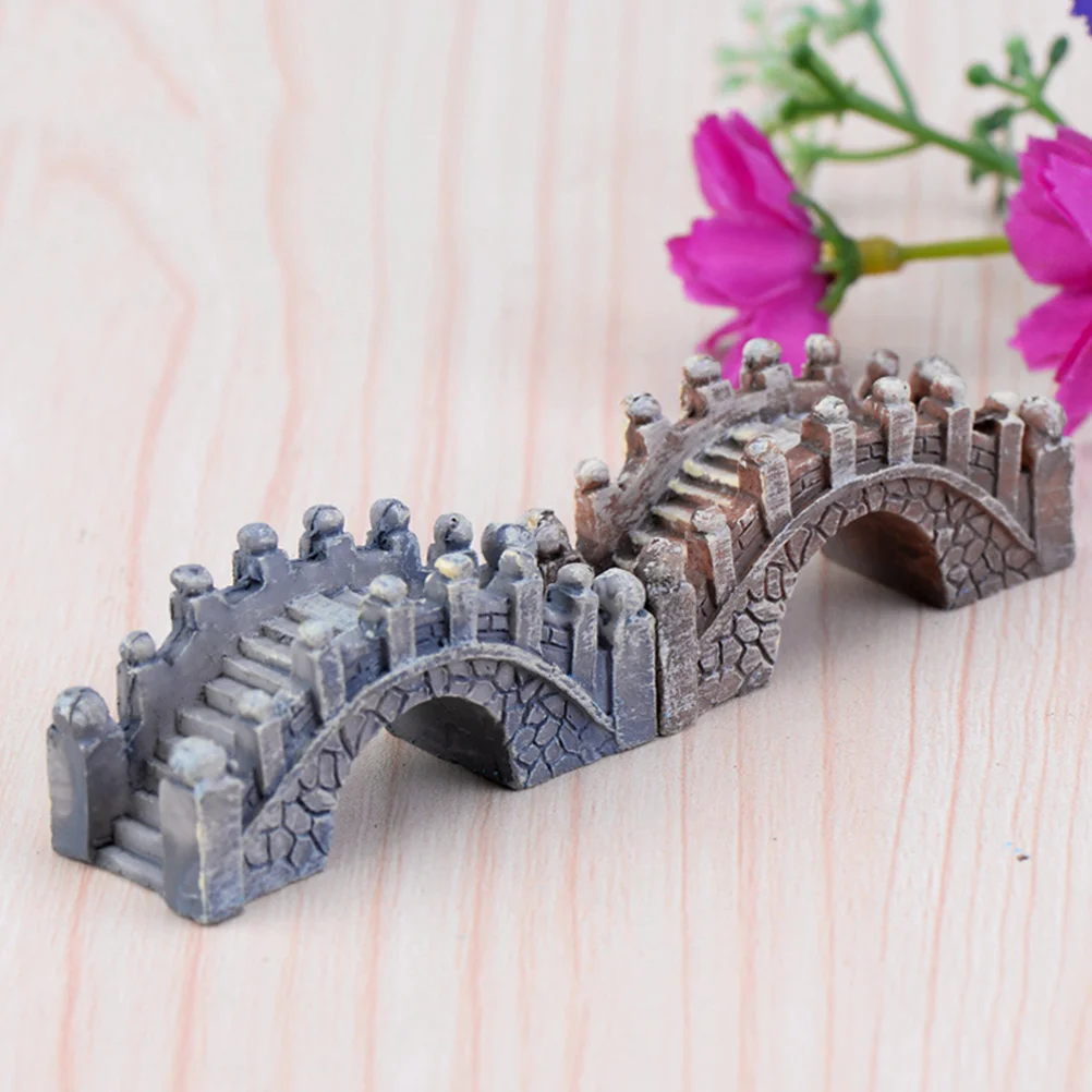 4 Pcs Palace Style Ornaments Tiny Bridge Miniature Figurine Bridges Model Fairy Garden Decor
4 Pcs Palace Style Ornaments Tiny Bridge Miniature Figurine Bridges Model Fairy Garden Decor