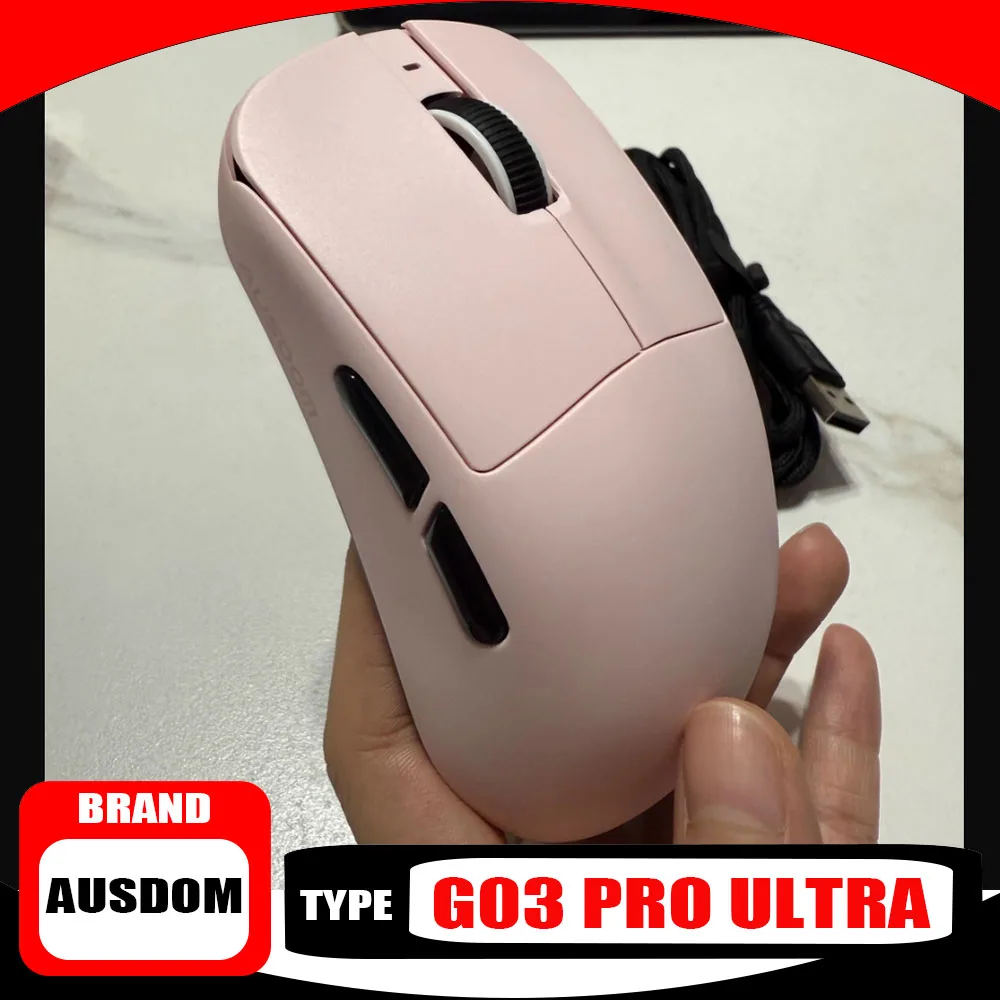 Беспроводная мышь AUSDOM G03 Pro G03 Ultra Tri Mode 8K PAW3395 PAW3950 8000 Гц Легкая игровая мышь Аксессуар для ПК Agile для киберспорта
Беспроводная мышь AUSDOM G03 Pro G03 Ultra Tri Mode 8K PAW3395 PAW3950 8000 Гц Легкая игровая мышь Аксессуар для ПК Agile для киберспорта