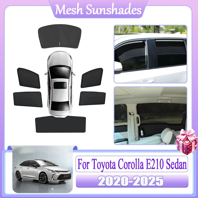 Window Accessories For Toyota Corolla E210 Sedan 2020 2021 2022 2023 2024 2025 Magnetic Car Sun Shade Part Heat Insulation Visor
Window Accessories For Toyota Corolla E210 Sedan 2020 2021 2022 2023 2024 2025 Magnetic Car Sun Shade Part Heat Insulation Visor