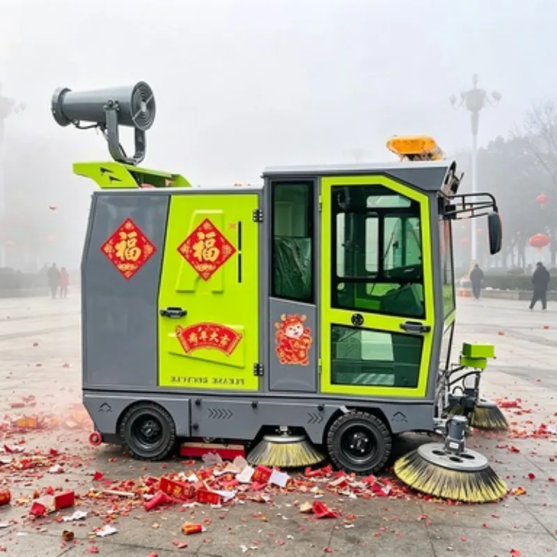 Ride On Street Sweeper Electric 1200mm Width Full Closed Cabin with Dust Control System for Road
Ride On Street Sweeper Electric 1200mm Width Full Closed Cabin with Dust Control System for Road