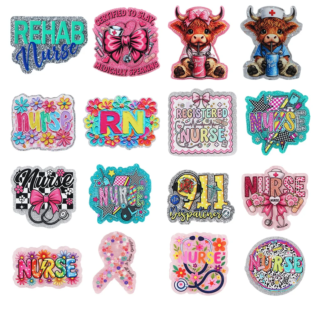 6Pcs Medical Acrylic Sheets Nurse Flatback Planar Resin Crafts DIY Accessories For Jewelry Making Badge Brooch Card Decoration
6Pcs Medical Acrylic Sheets Nurse Flatback Planar Resin Crafts DIY Accessories For Jewelry Making Badge Brooch Card Decoration