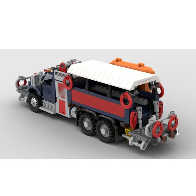 MOC-234333New Urban Traffic Rescue Truck Building Block Model 595Parts Boys Children's Birthday Assembly Building Block Toy Gift
MOC-234333New Urban Traffic Rescue Truck Building Block Model 595Parts Boys Children's Birthday Assembly Building Block Toy Gift