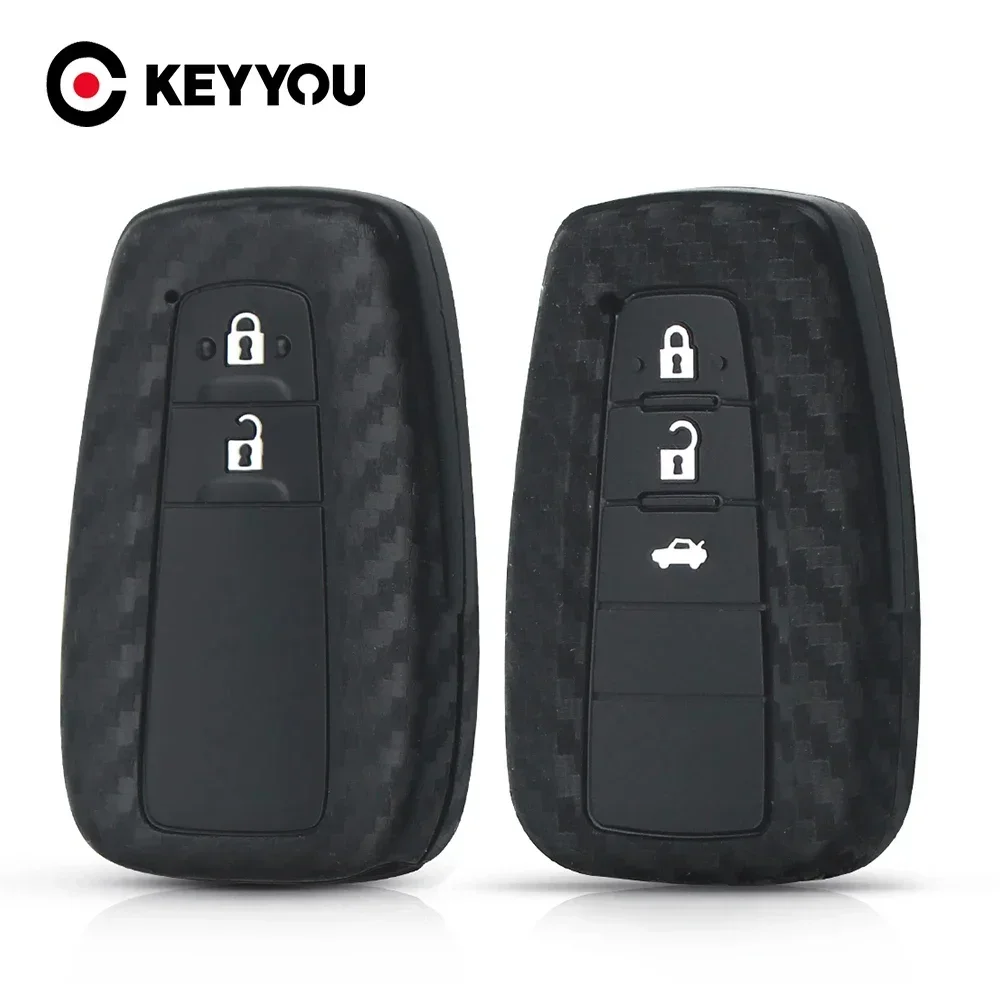 KEYYOU, 10 шт., автомобильные ключи из углеродного волокна для Toyota Camry Corolla чехол 2017 2018 Prado Prius 2/3, кнопки
KEYYOU, 10 шт., автомобильные ключи из углеродного волокна для Toyota Camry Corolla чехол 2017 2018 Prado Prius 2/3, кнопки