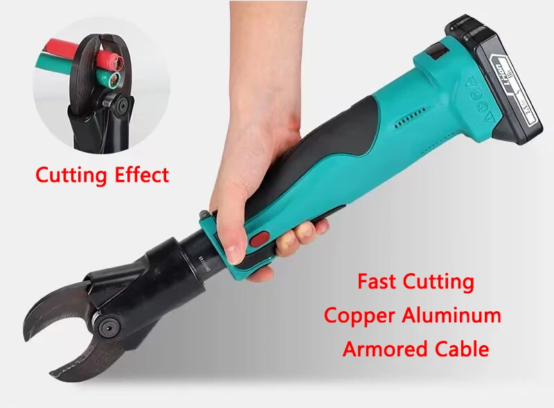 Rechargeable Cable Cutter ES-32 Electric Hydraulic Copper Aluminum Armored Cable Cutting Machine Efficient Wire Cutting Tools
Rechargeable Cable Cutter ES-32 Electric Hydraulic Copper Aluminum Armored Cable Cutting Machine Efficient Wire Cutting Tools