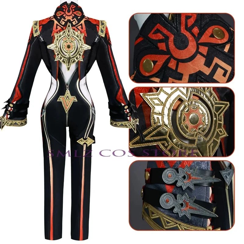 ❤2026✚Game Genshin Impact Mavuika Cosplay Pyro Archon Costume Uniform Wig Outfit Set Anime Halloween Party Play Prop for Woman◀
❤2026✚Game Genshin Impact Mavuika Cosplay Pyro Archon Costume Uniform Wig Outfit Set Anime Halloween Party Play Prop for Woman◀
